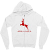 #reindeer Zipper Hoodie