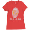 chef in my dna Ladies Fitted T-Shirt