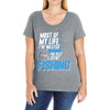 most of my life Ladies Curvy T-Shirt