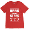 bars to the stars V-Neck Tee