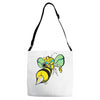 bumble bee Adjustable Strap Totes