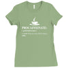 Procaffeinate Noun Ladies Fitted T-Shirt