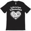 librarian if you my hands are full you should see my heart T-Shirt