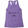 bike maths Racerback Tank