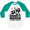 Women's March Protest 3/4 Sleeve Shirt