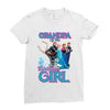 grandpa of the birthday girl Ladies Fitted T-Shirt