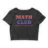math club hippie hipster Crop Top