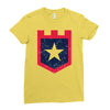land of the free1 Ladies Fitted T-Shirt