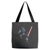 banksy cool darth Tote Bags