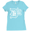 new d12 rap hip hop music classic logo Ladies Fitted T-Shirt