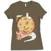 cake delivery Ladies Fitted T-Shirt