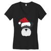 schnauzer dog Women's V-Neck T-Shirt