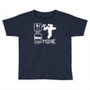 eat sleep mine funny Toddler T-shirt