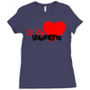 be my valentine 2 Ladies Fitted T-Shirt