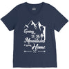 Going To The Mountains Is Going Home V-Neck Tee
