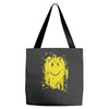 mud smiley face Tote Bags