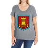garlic jr Ladies Curvy T-Shirt