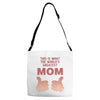 World' s Greatest Mom Looks Like Adjustable Strap Totes
