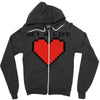 get a life Zipper Hoodie