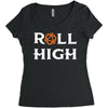 Roll High Dungeon T-Shirt Women's Triblend Scoop T-shirt