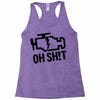 oh sh!t Racerback Tank