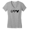 peace Women's V-Neck T-Shirt