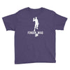 finger wag batle royal gaming Youth Tee