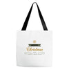 snow merry christmas Tote Bags