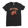 ankylosaurus Ladies Fitted T-Shirt