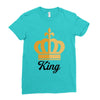 king Ladies Fitted T-Shirt