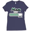 mum loading Ladies Fitted T-Shirt