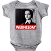 wednesday addams Baby Bodysuit