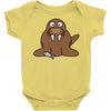 cokelat animal Baby Bodysuit