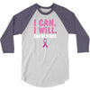 I can. I will. End of story 3/4 Sleeve Shirt