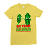 oh yeah kaleween Ladies Fitted T-Shirt