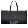best dad in the galaxy Weekender Totes