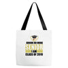 i'm a senior. Tote Bags