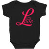 love laugh best trending Baby Bodysuit