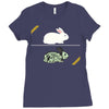run away! run away! Ladies Fitted T-Shirt