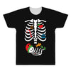 Christmas Skeleton mom and baby maternity All Over Men's T-shirt