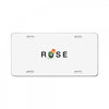 Rose License Plate