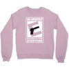second amendment rated e for everyone Crewneck Sweatshirt