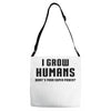 I Grow Humans - What is Your Super Power? Adjustable Strap Totes