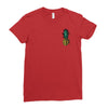 Pineapple Bomb Pocket Ladies Fitted T-Shirt