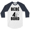 bebe a bord 3/4 Sleeve Shirt