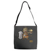 rpg rules Adjustable Strap Totes