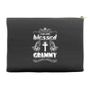 I Am One Blessed Grammy Accessory Pouches