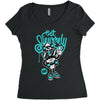 stay fresh Women's Triblend Scoop T-shirt