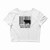 you can't love animals and eat them too! Crop Top