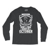 Never Underestimate Dog Rescuer Who Was Born October Long Sleeve Shirts